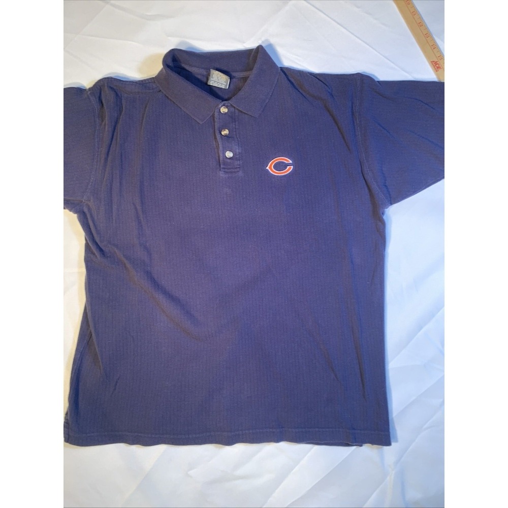 NFL Team Apparel Chicago Bears Polo Shirt - L Vintage